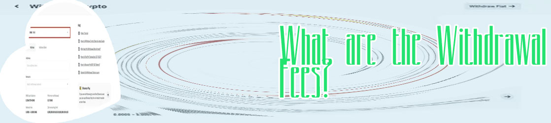 Crypto withdrawal fees